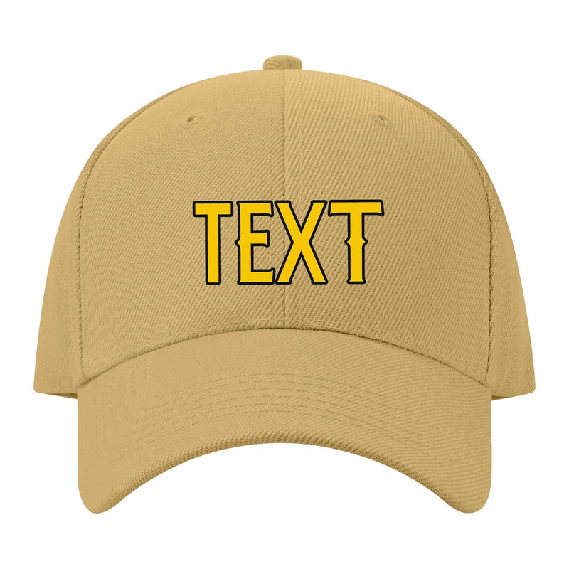Custom Goldenrod Peach Powder Hat 25B21730
