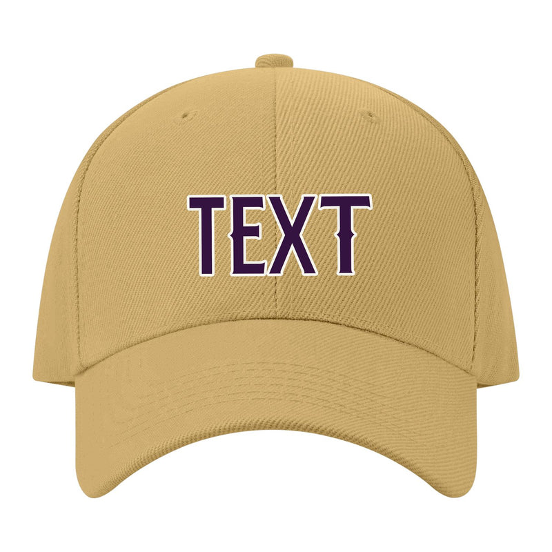 Custom Goldenrod Gray Hat 25B21807