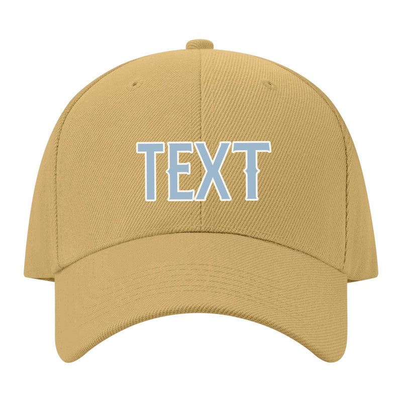 Custom Goldenrod Dark Grey Hat 25B21808
