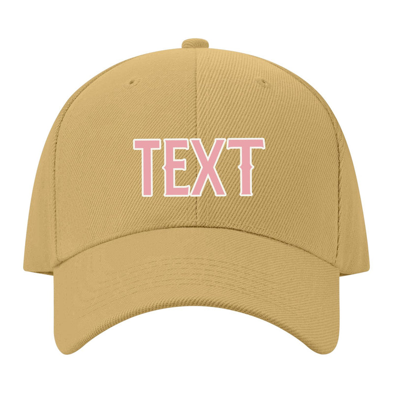 Custom Goldenrod Light Emerald Green Hat 25B21821
