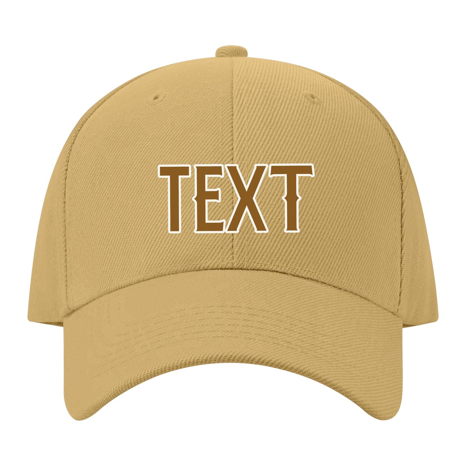 Custom Goldenrod Dark Green Hat 25B21822