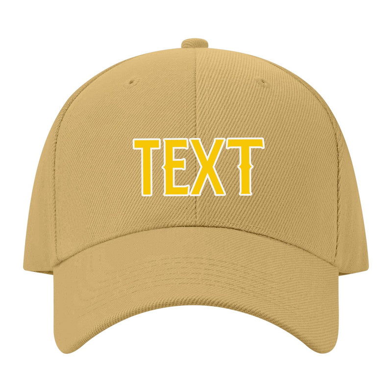 Custom Goldenrod Peach Powder Hat 25B21830