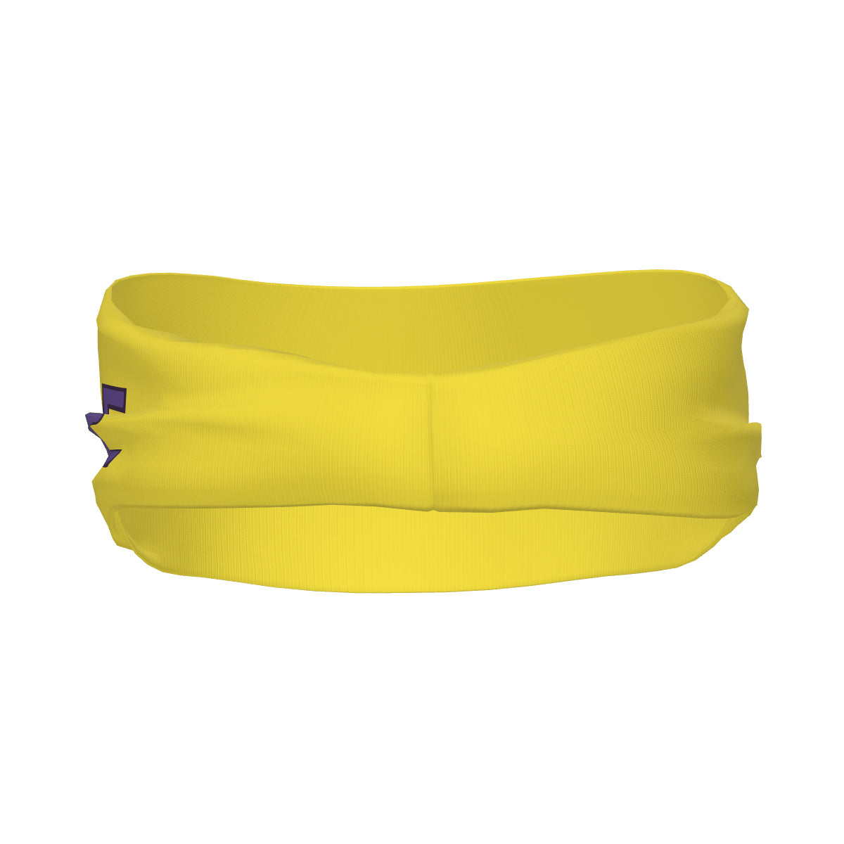 Custom Light Yellow Light Purple Sports headband
