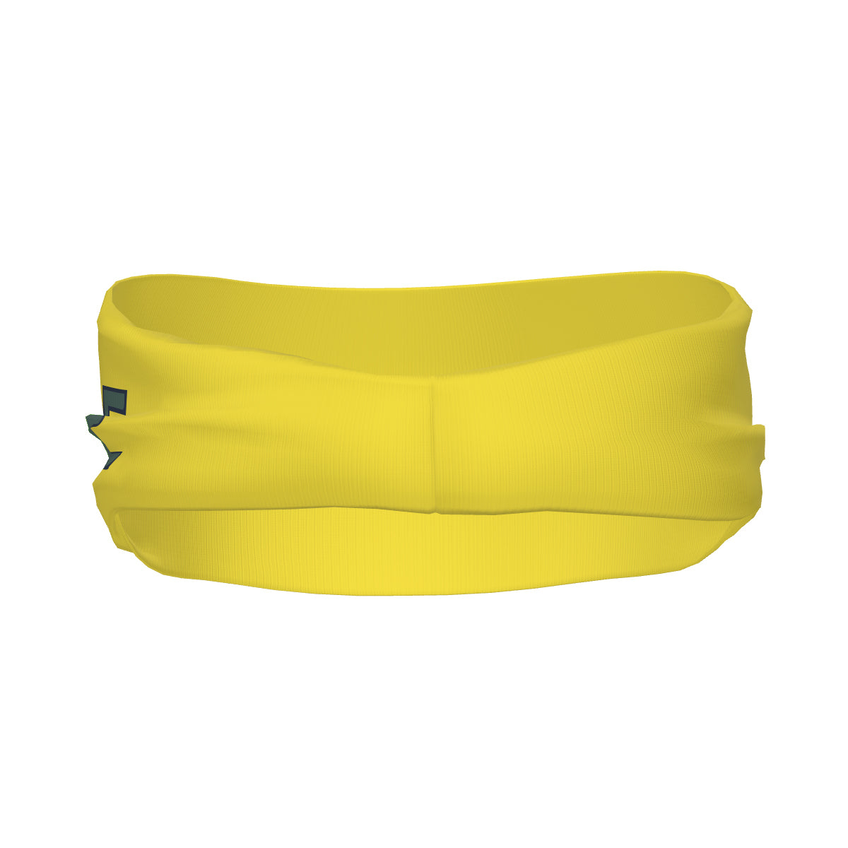 Custom Light Yellow Blue Green Sports headband