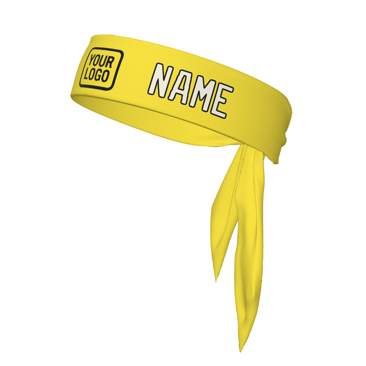 Custom Light Yellow Cream Headband