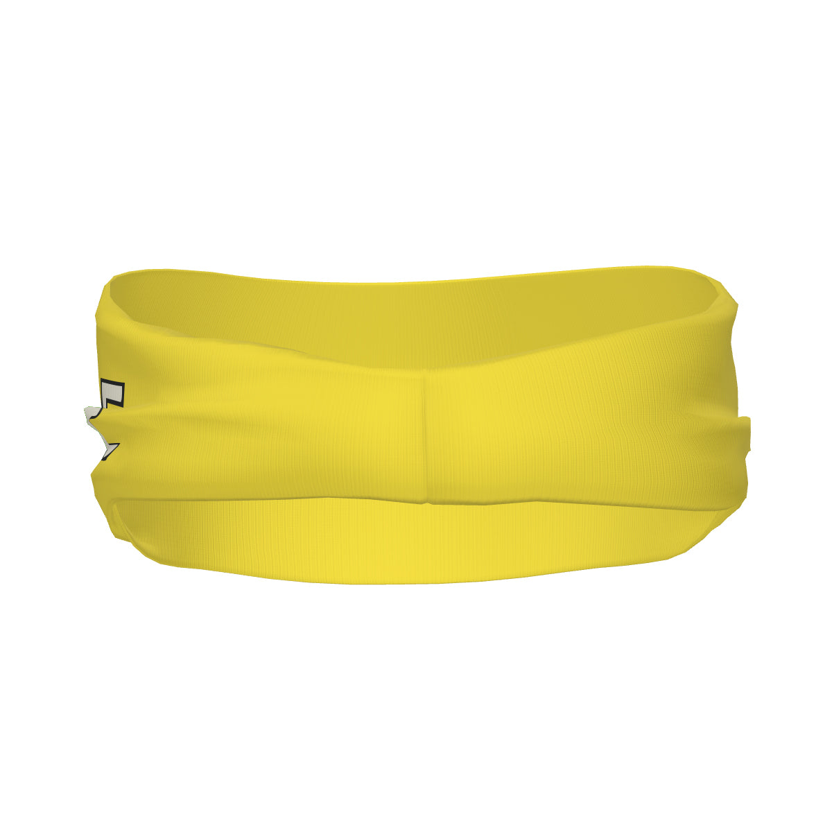 Custom Light Yellow Cream Sports headband