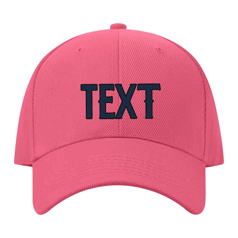 Custom Light Coral Red Pink Hat 26B21710