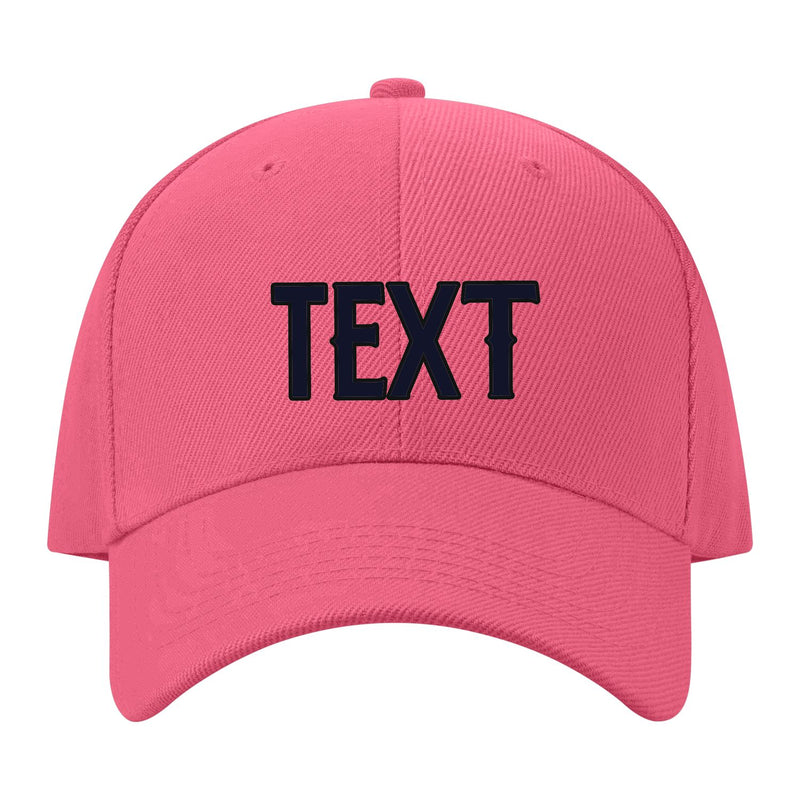 Custom Light Coral Red Pale Peach Hat 26B21711