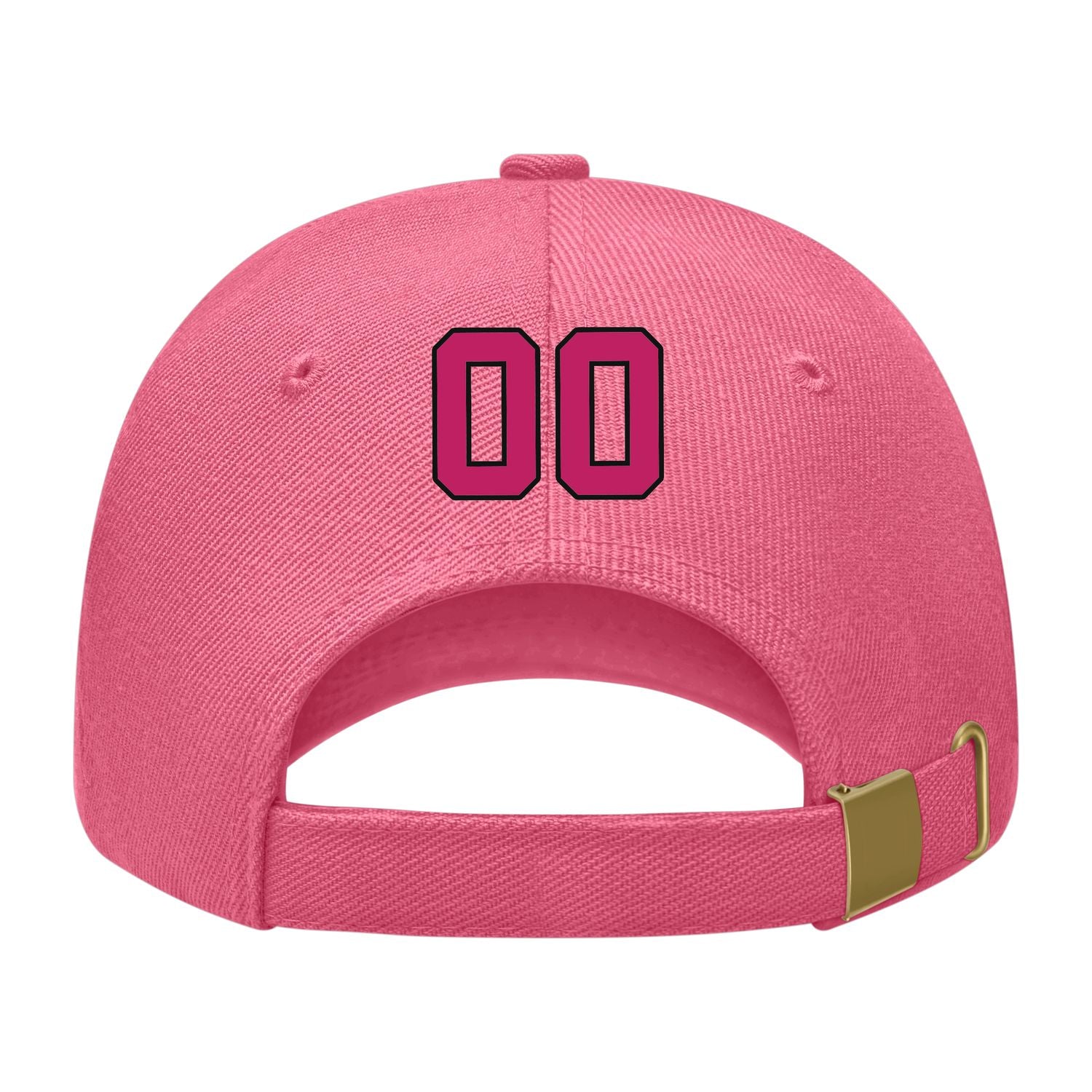 Custom Light Coral Red Light Pink Hat 26B21713