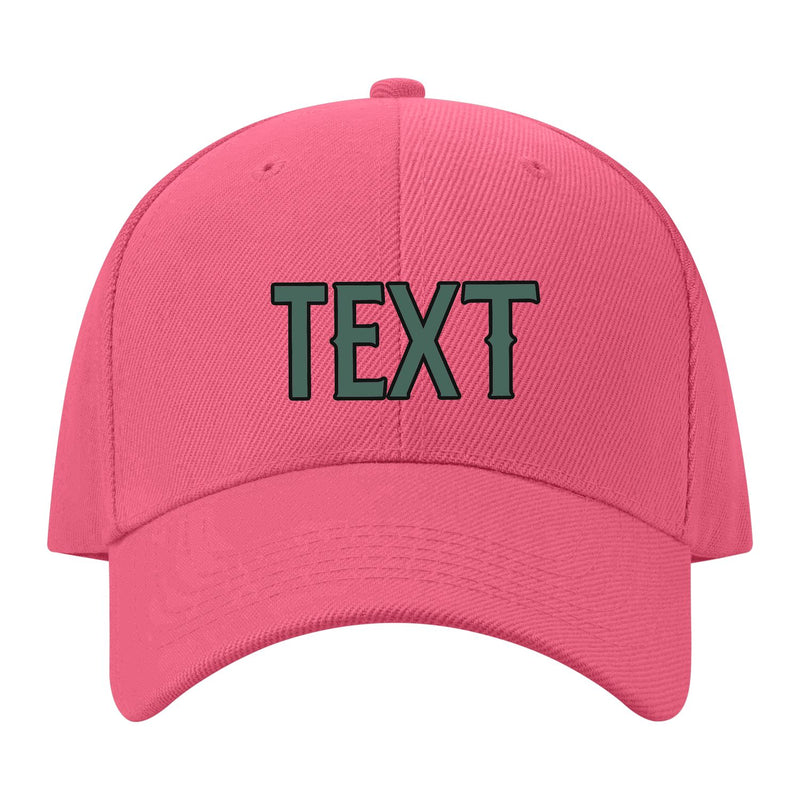 Custom Light Coral Red Slate Gray Hat 26B21727