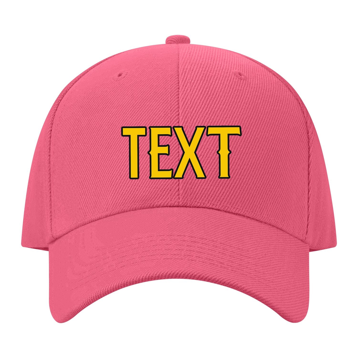 Custom Light Coral Red Peach Powder Hat 26B21730