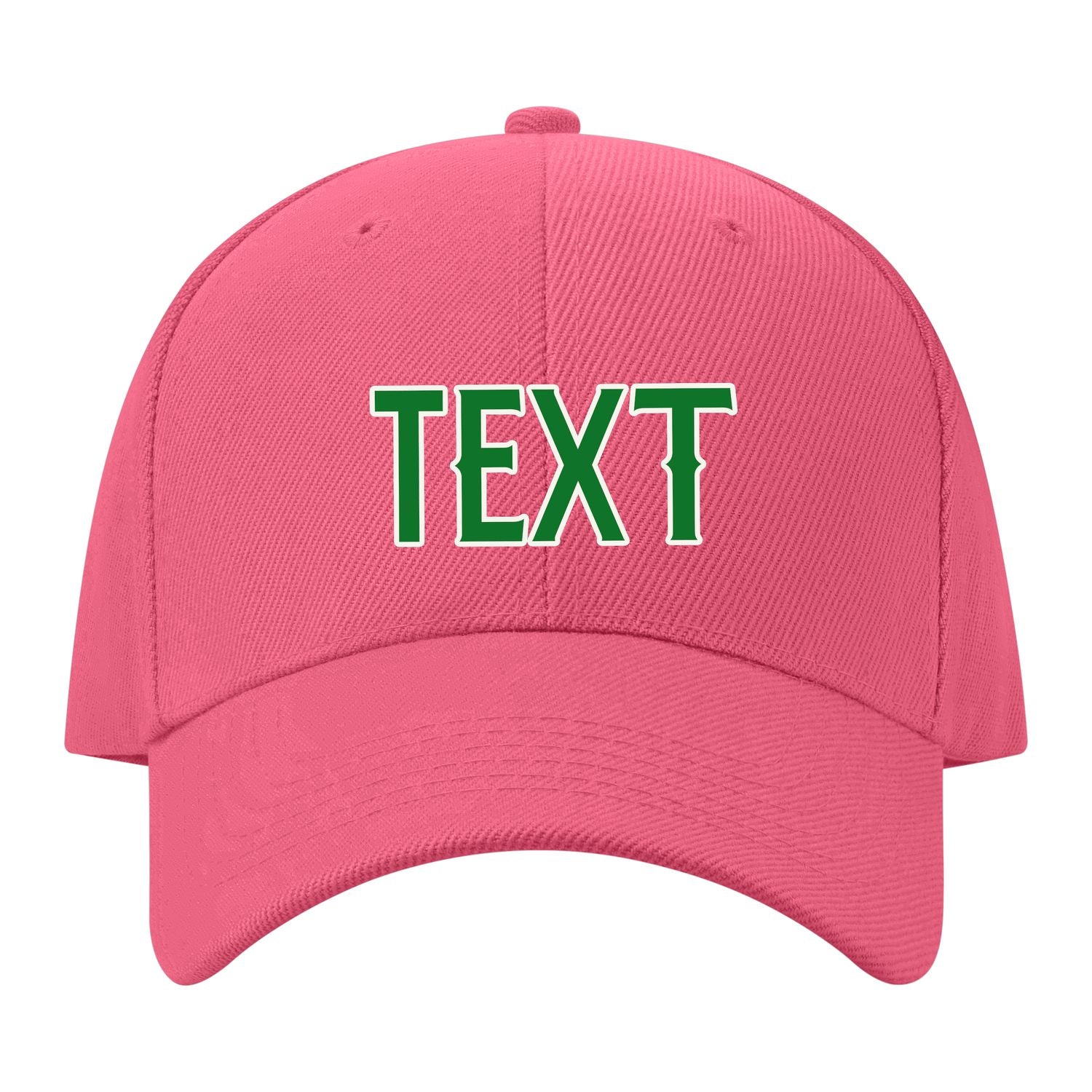 Custom Light Coral Red Misty Rose Hat 26B21824