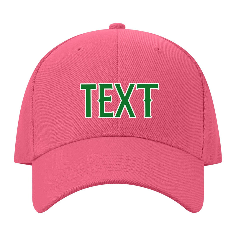 Custom Light Coral Red Misty Rose Hat 26B21824