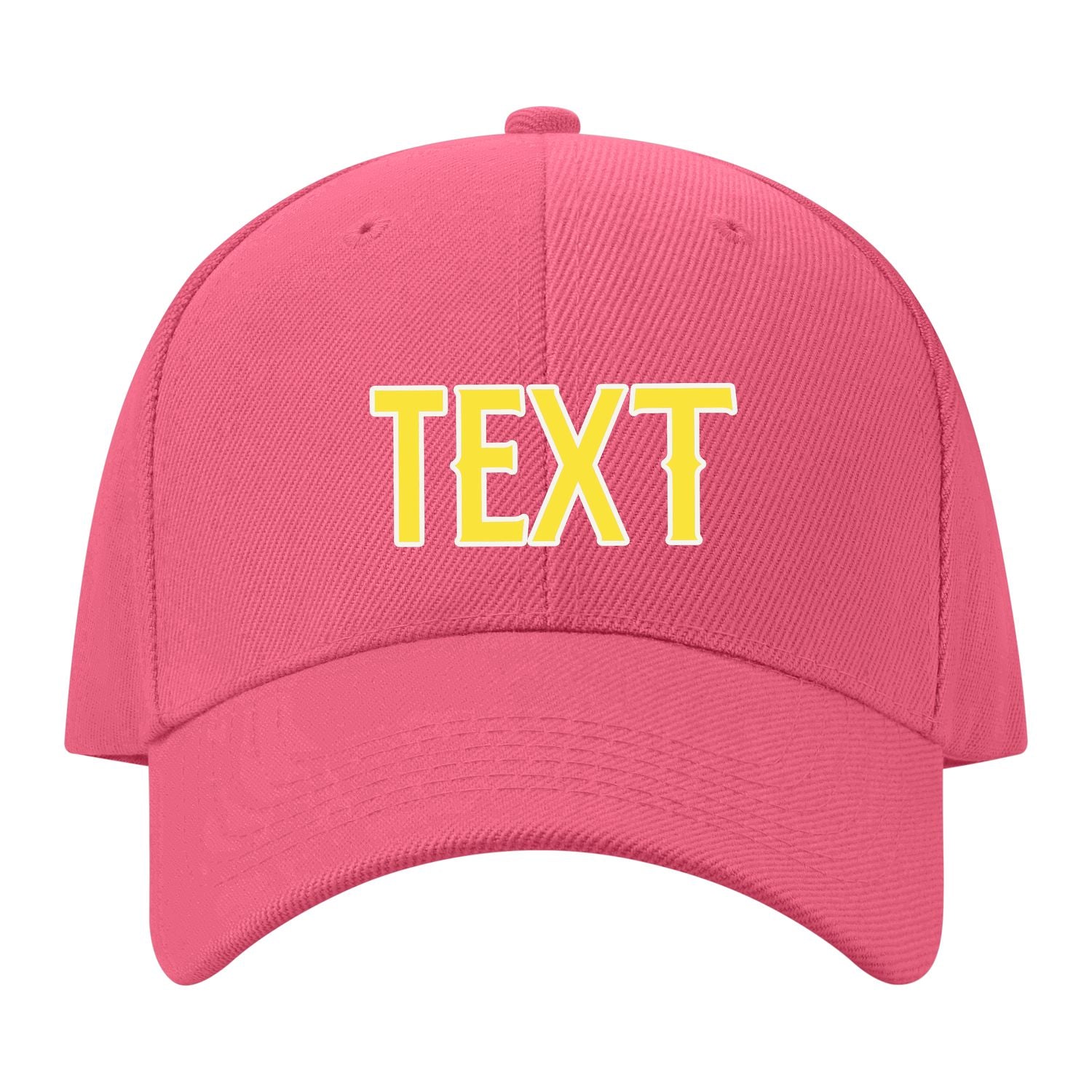 Custom Light Coral Red Light Coral Red Hat 26B21826