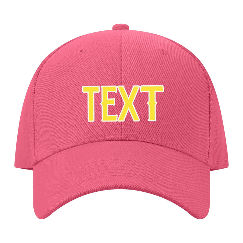 Custom Light Coral Red Light Coral Red Hat 26B21826