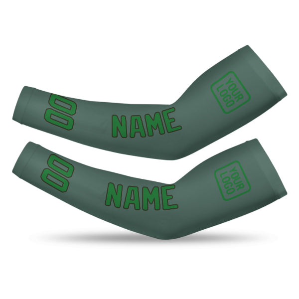 Custom Blue Green Emerald Green Arm Sleeve