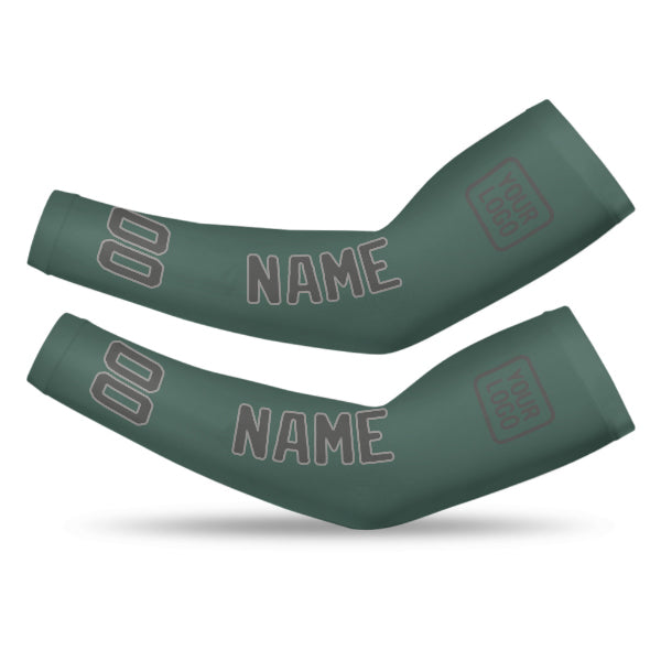 Custom Blue Green Dark Grey Arm Sleeve
