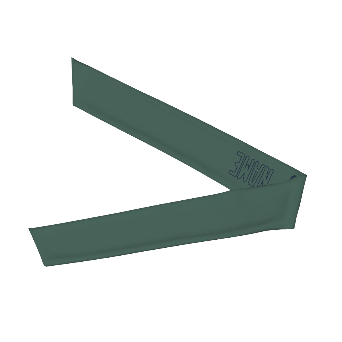 Custom Blue Green Blue Green Headband