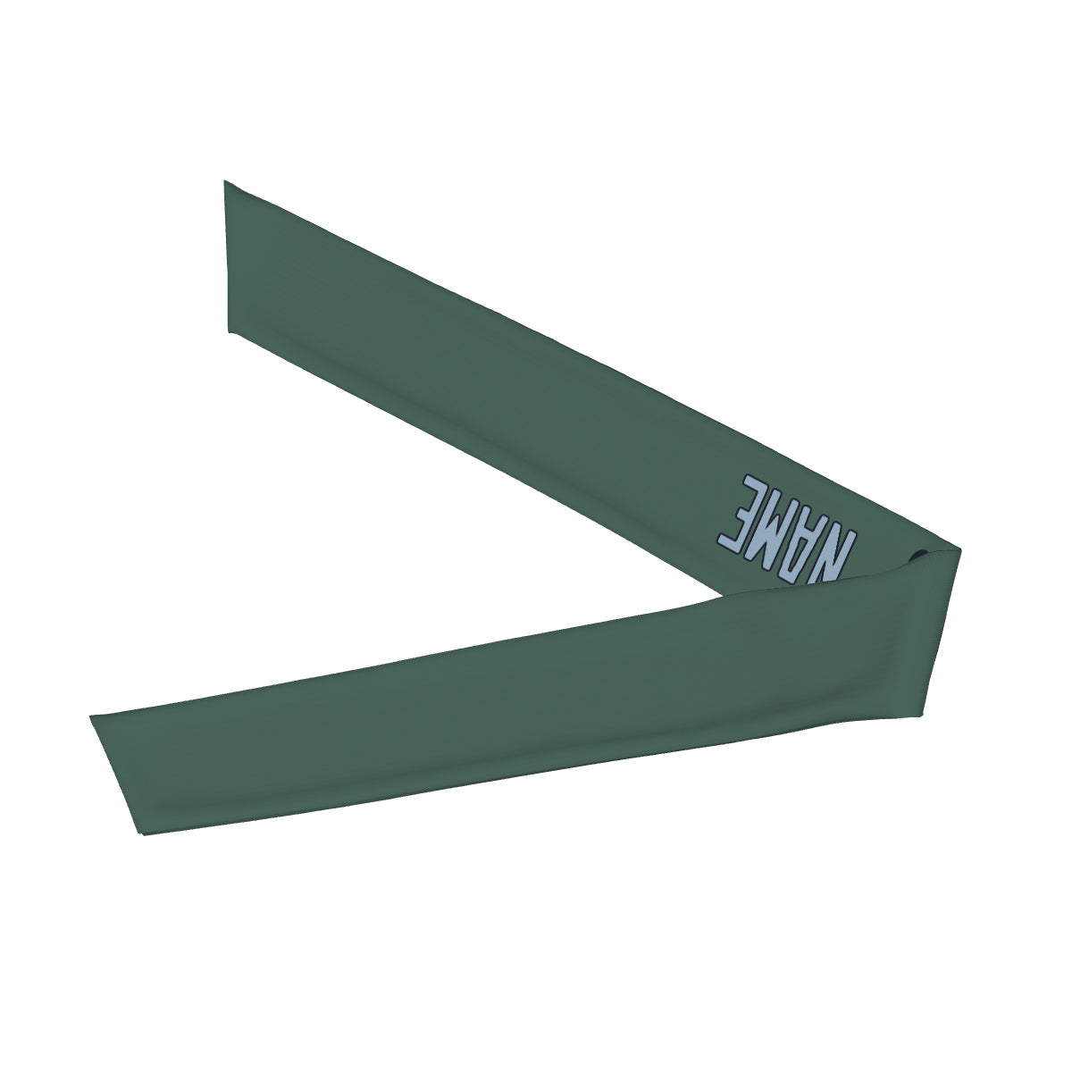 Custom Blue Green Light Blue Headband