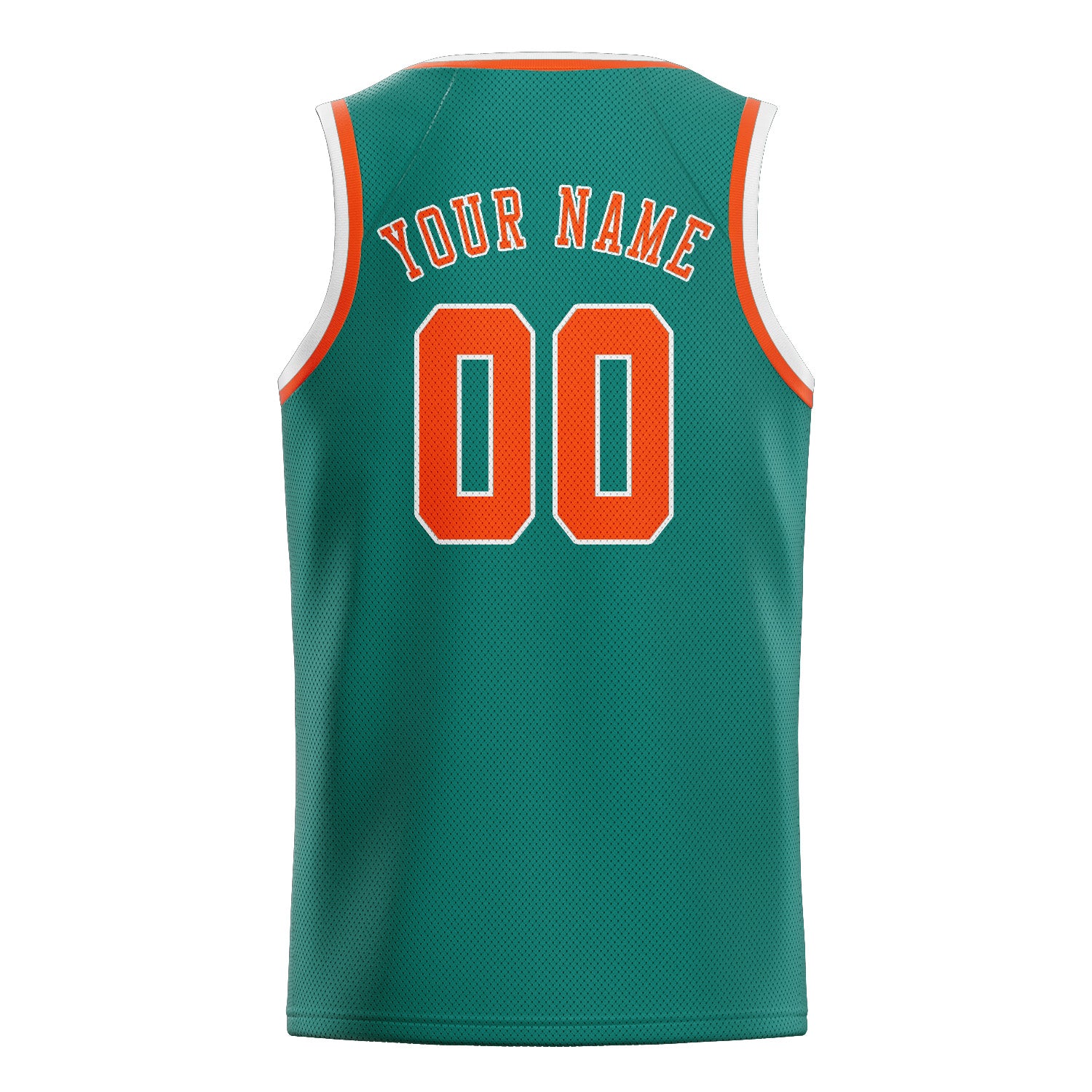 Custom Blue Green Orange Red Basketball Jersey