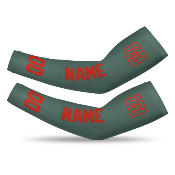 Custom Blue Green Orange Red Arm Sleeve