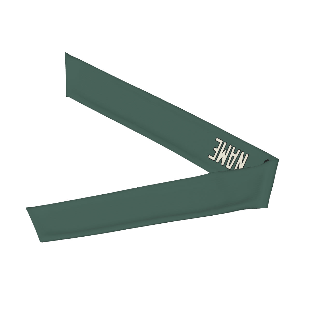 Custom Blue Green Cream Headband