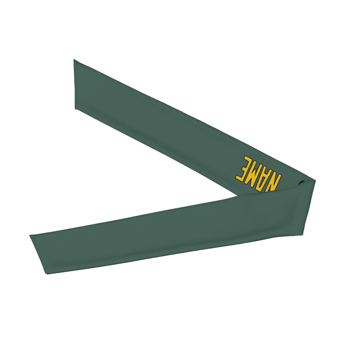 Custom Blue Green Gold Headband