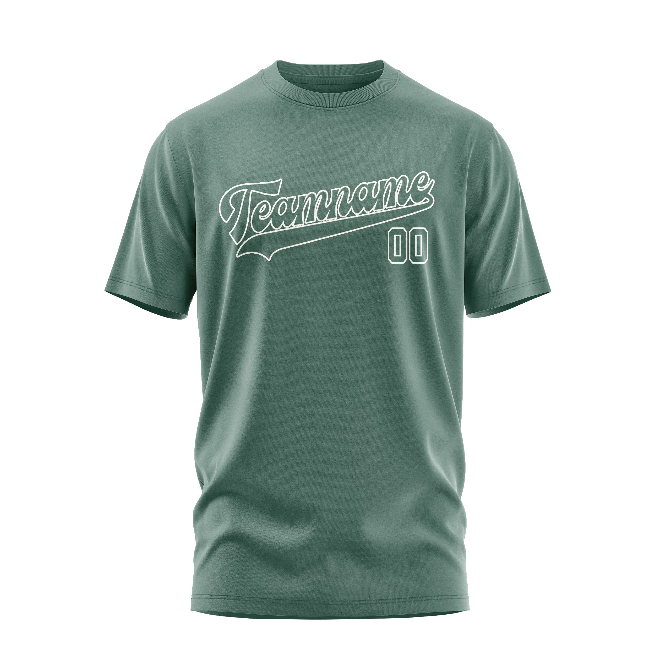 Custom Blue Green Blue Green T-Shirt
