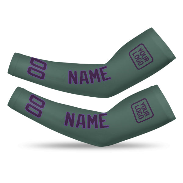 Custom Blue Green Purple Arm Sleeve