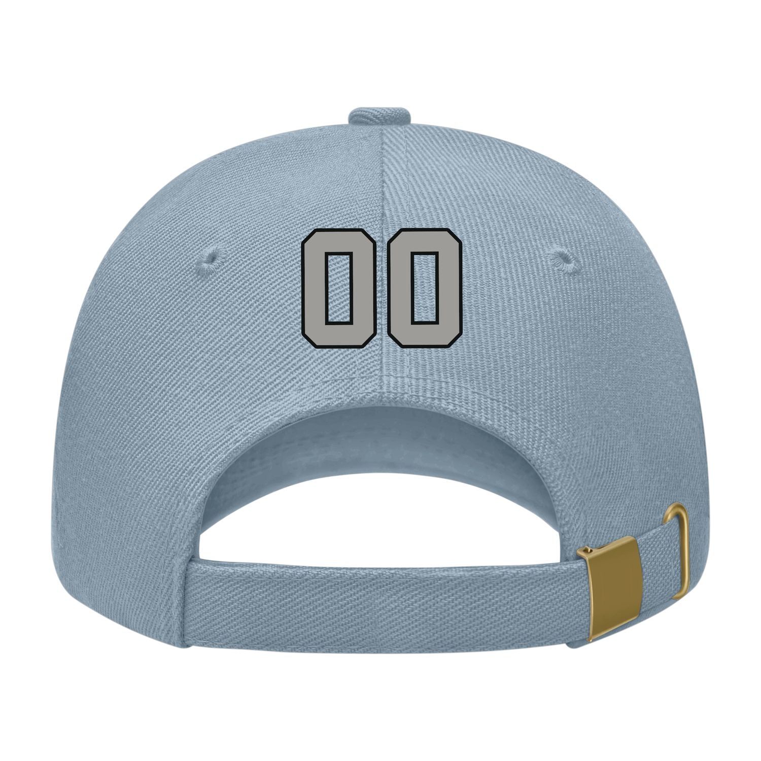 Custom Slate Gray Light Green Hat 27B21704
