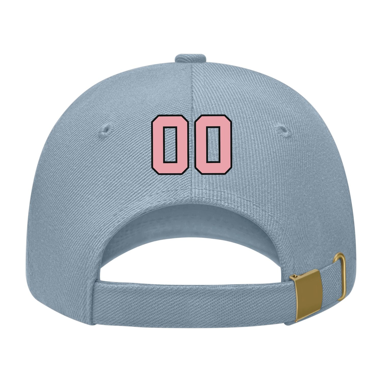 Custom Slate Gray Light Emerald Green Hat 27B21721