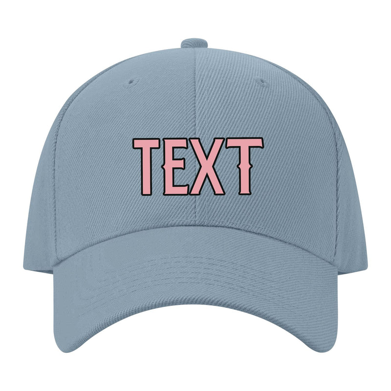 Custom Slate Gray Light Emerald Green Hat 27B21721
