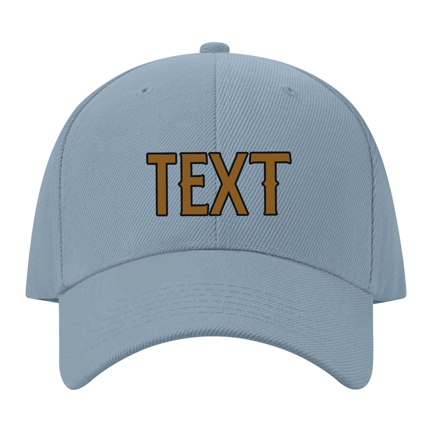 Custom Slate Gray Dark Green Hat 27B21722
