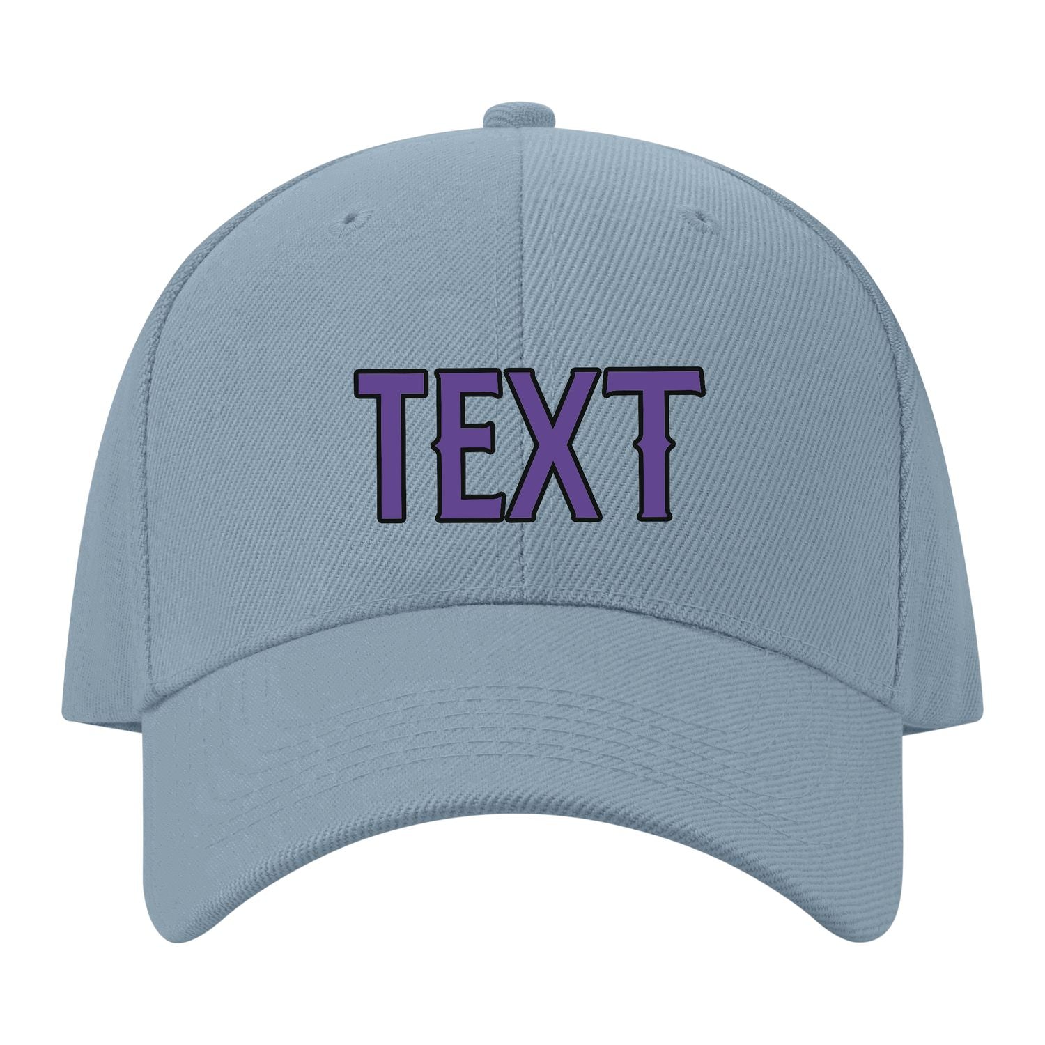 Custom Slate Gray Yellow Hat 27B21723