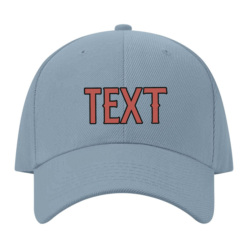 Custom Slate Gray Emerald Green Hat 27B21729