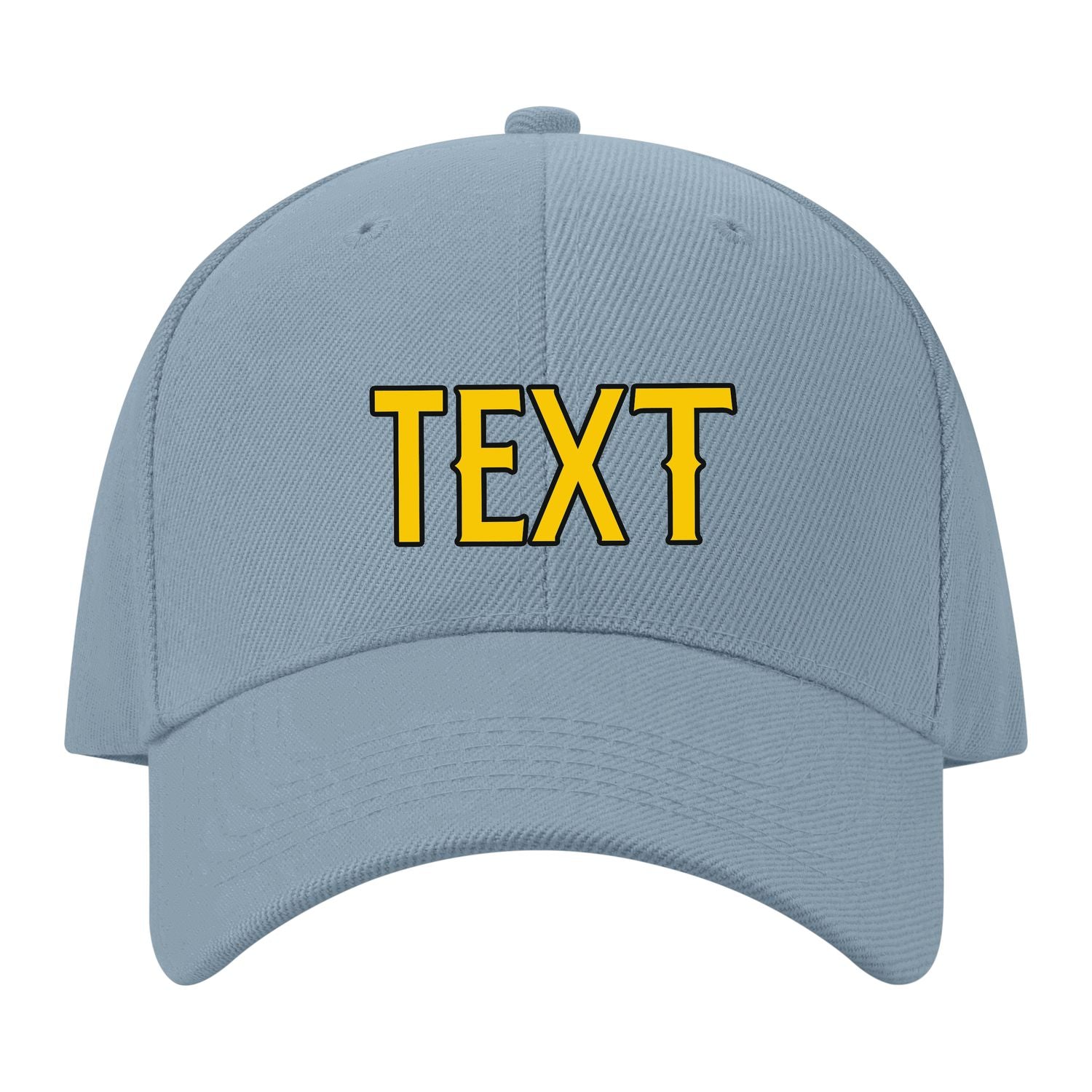 Custom Slate Gray Peach Powder Hat 27B21730