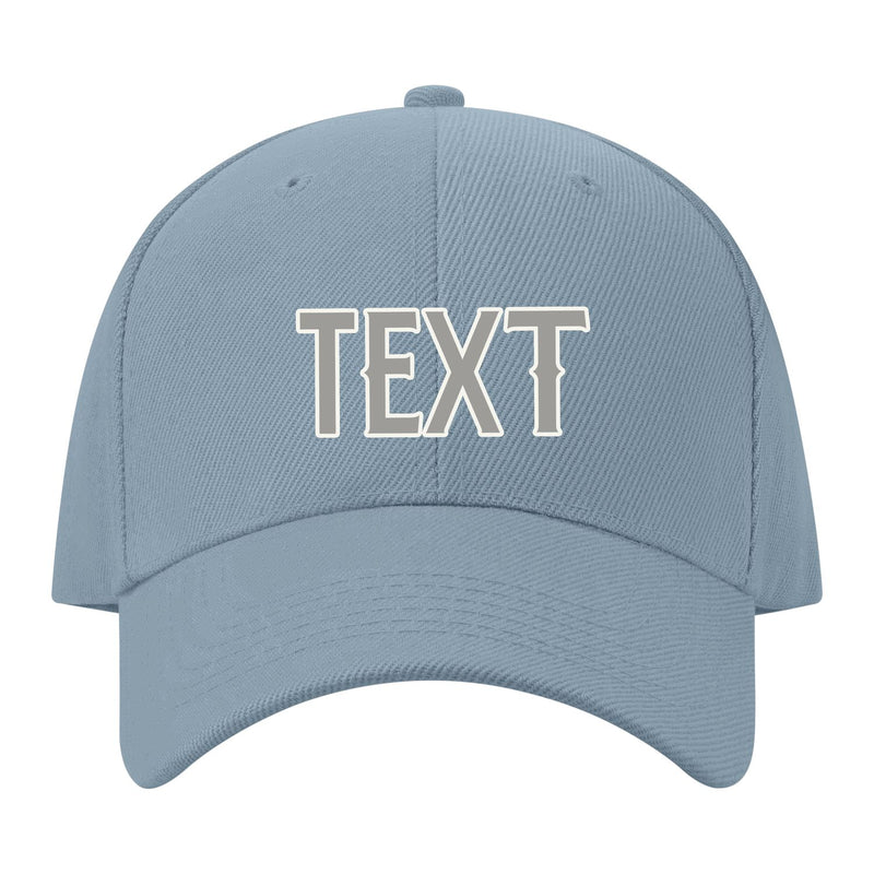Custom Slate Gray Light Green Hat 27B21804