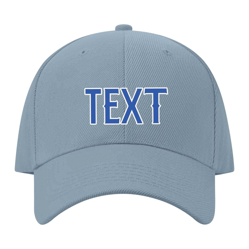 Custom Slate Gray Navy Hat 27B21809