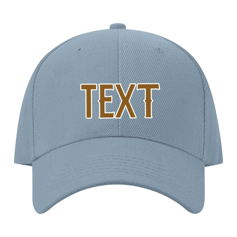 Custom Slate Gray Dark Green Hat 27B21822