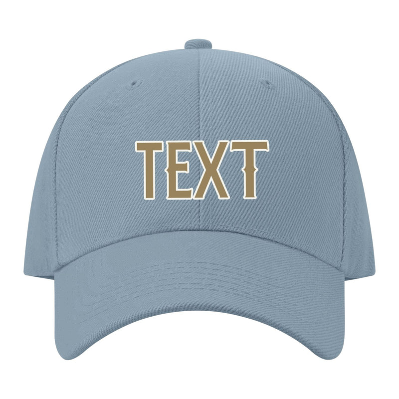 Custom Slate Gray Goldenrod Hat 27B21825
