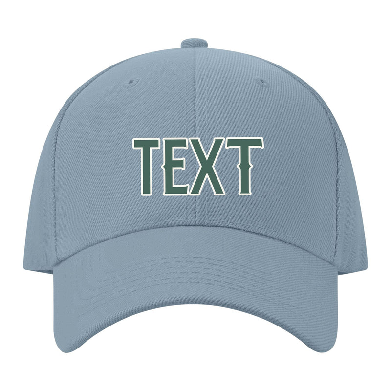 Custom Slate Gray Slate Gray Hat 27B21827