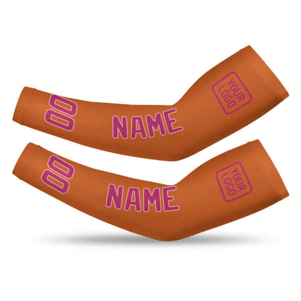 Custom Orange Pink Arm Sleeve