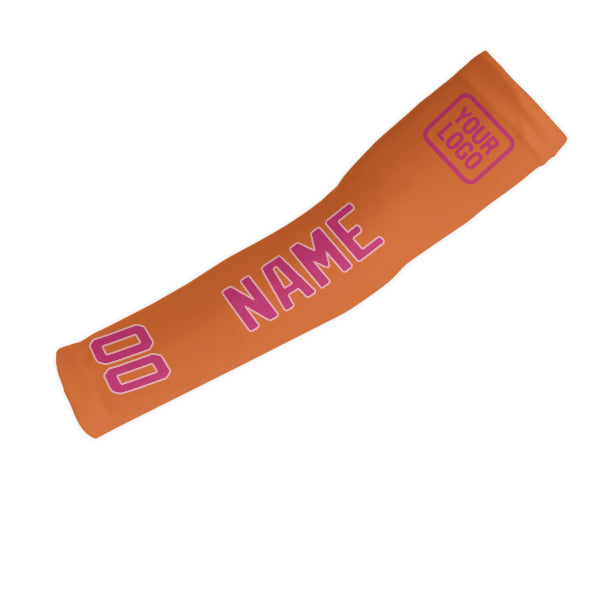 Custom Orange Pink Arm Sleeve