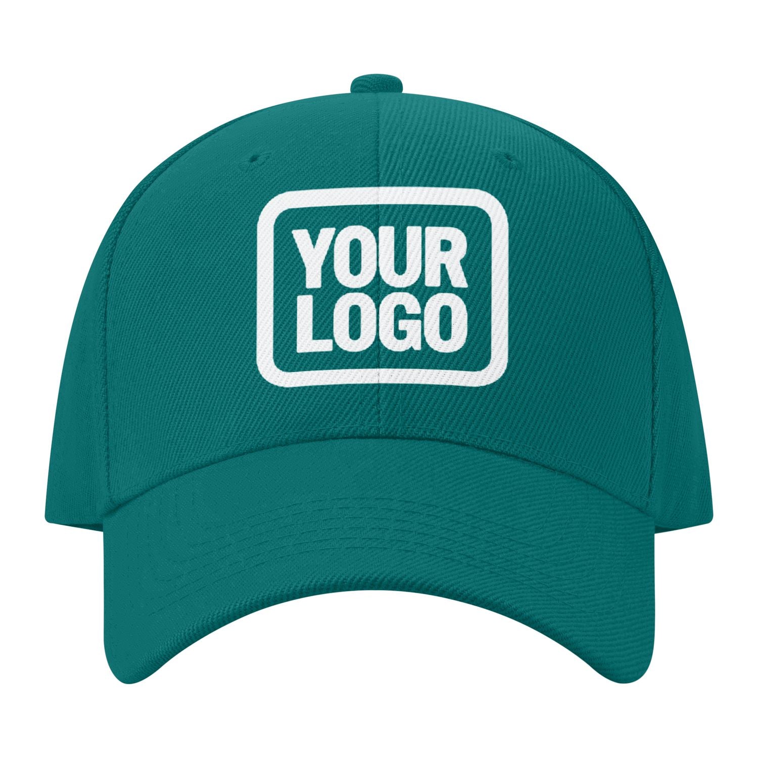 Custom Blue Green Pale Ice Blue Hat 28B118