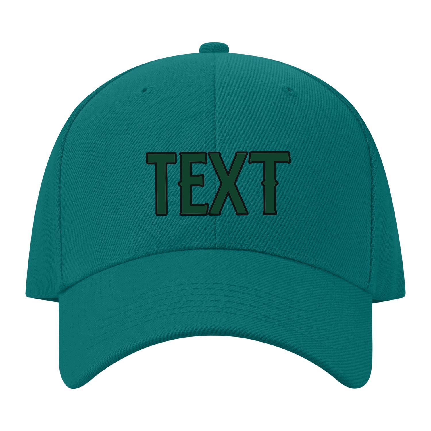Custom Blue Green Corn Silk Hat 28B21705