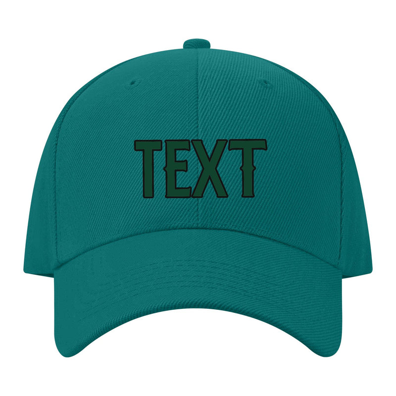 Custom Blue Green Corn Silk Hat 28B21705