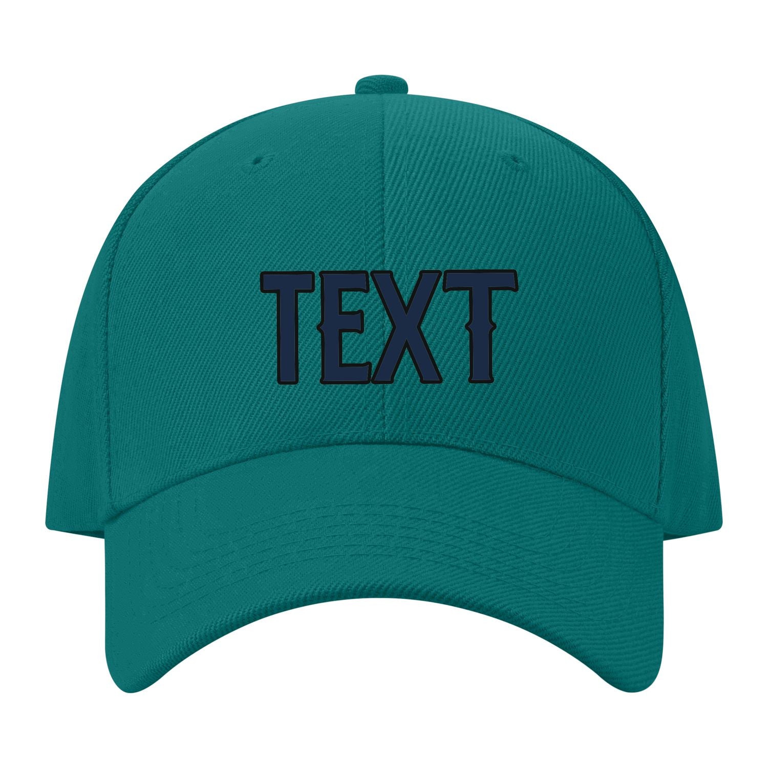 Custom Blue Green Pink Hat 28B21710