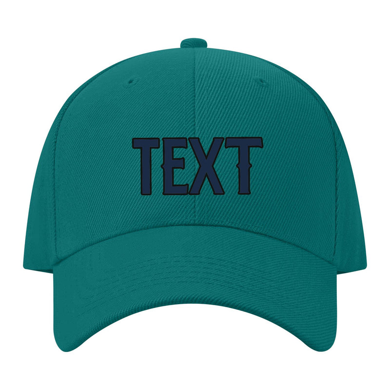 Custom Blue Green Pink Hat 28B21710