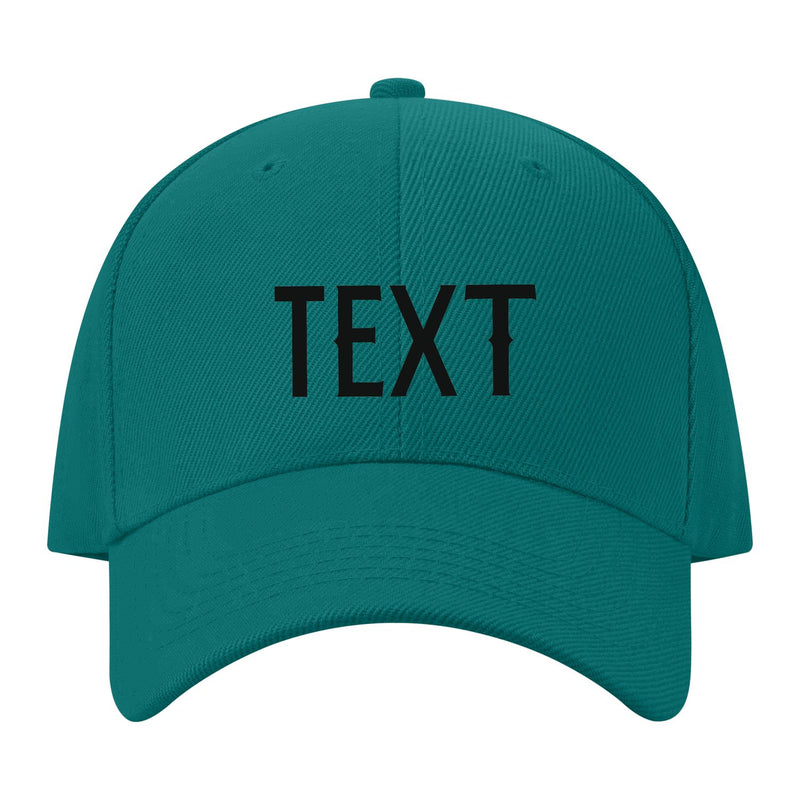 Custom Blue Green Mocha Hat 28B21717