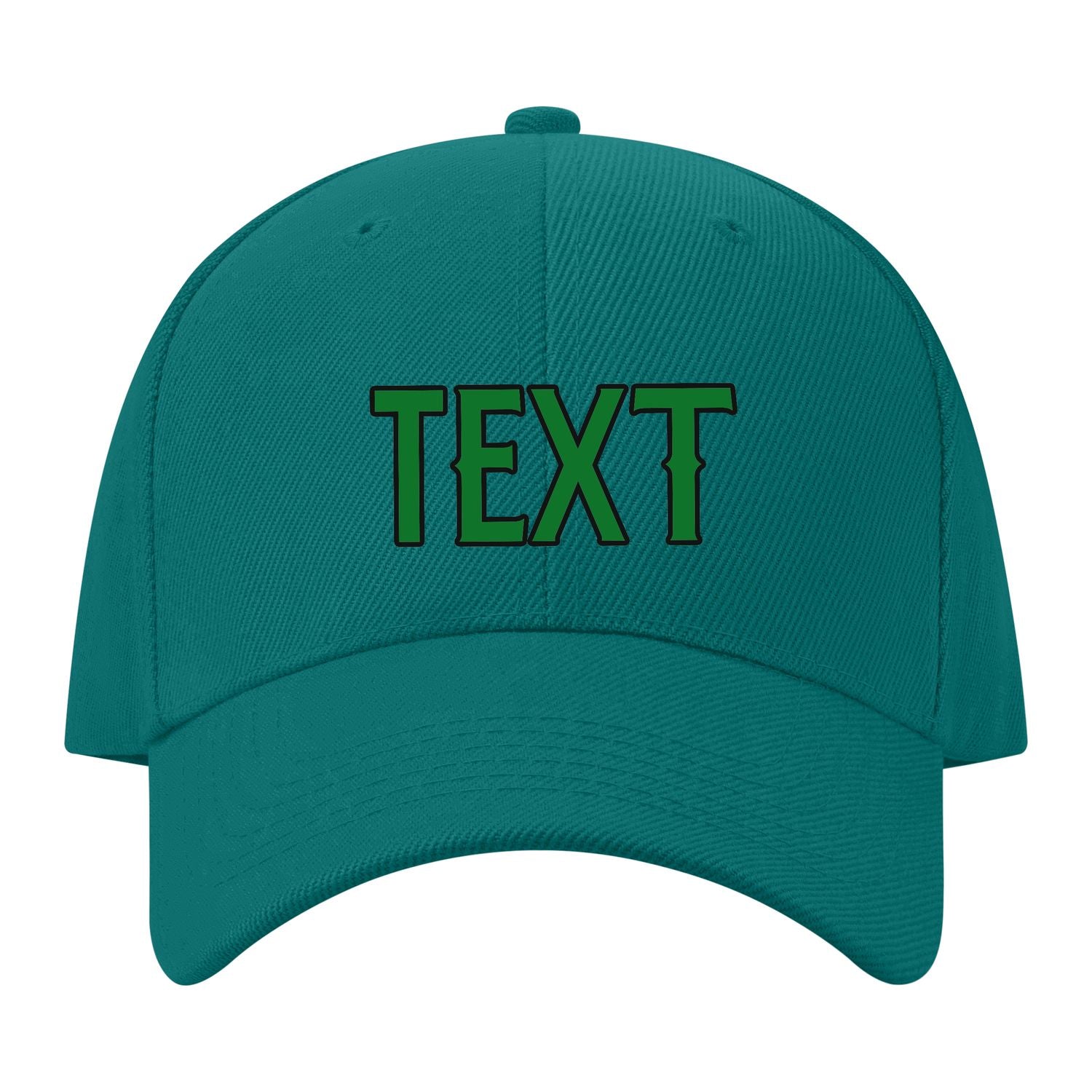 Custom Blue Green Misty Rose Hat 28B21724